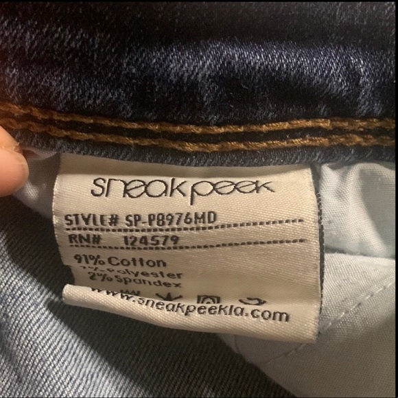 Sneak peek blue jeans boot cut - Picture 6 of 6